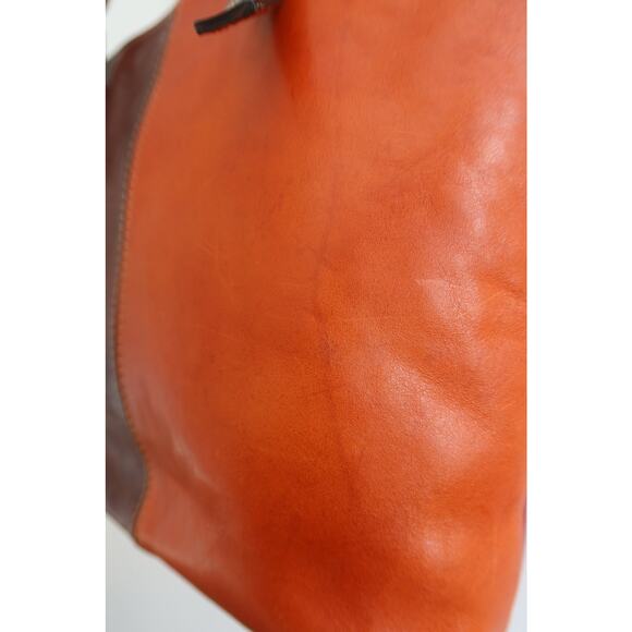 Beautiful Italian Leather Color Block Purse Italian Leather Borse in Pelle - Picture 4 of 11